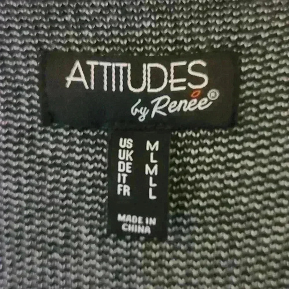 Black and White Printed Cardigan - Picture 5 of 6